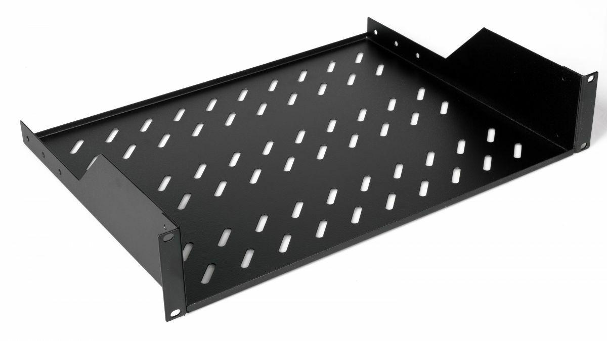 Prateleira Fixa para Rack EQUIP EZFS-19-2-80-B (19" - 2U - 20 kg - Preto) — miniatura 2