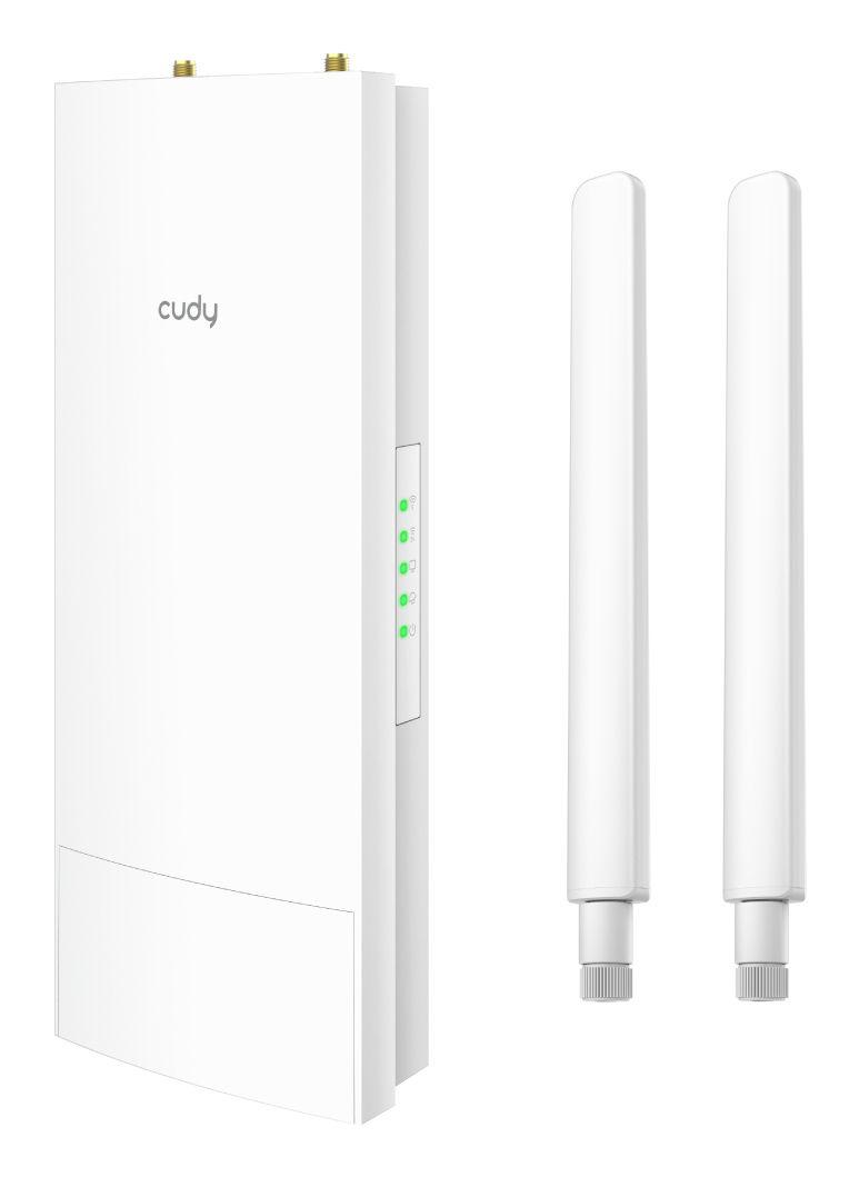 Ponto de Acesso Exterior CUDY AP1200-Outdoor (1167 Mbps - 2,4 GHz e 5 GHz - Ethernet RJ-45 - Branco), miniatura 4