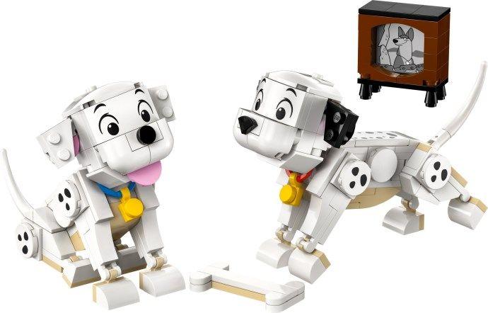 LEGO 43271 Disney Lucky &amp; Penny: Cachorrinhos dos 101 Dálmatas (6+ anos - 268 peças), miniatura 2