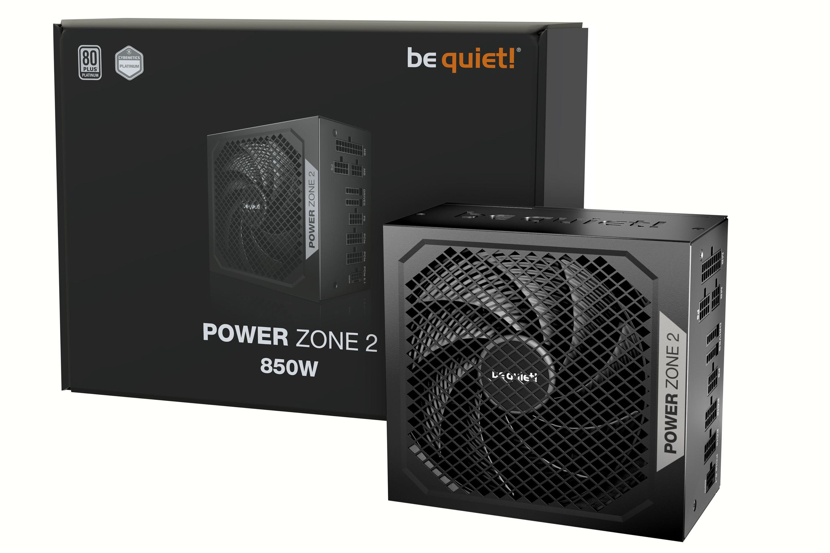 Fonte de Alimentação BE QUIET! POWER ZONE 2 850W (ATX - 850 W - 80 Plus Platinum - Preto) — miniatura 4