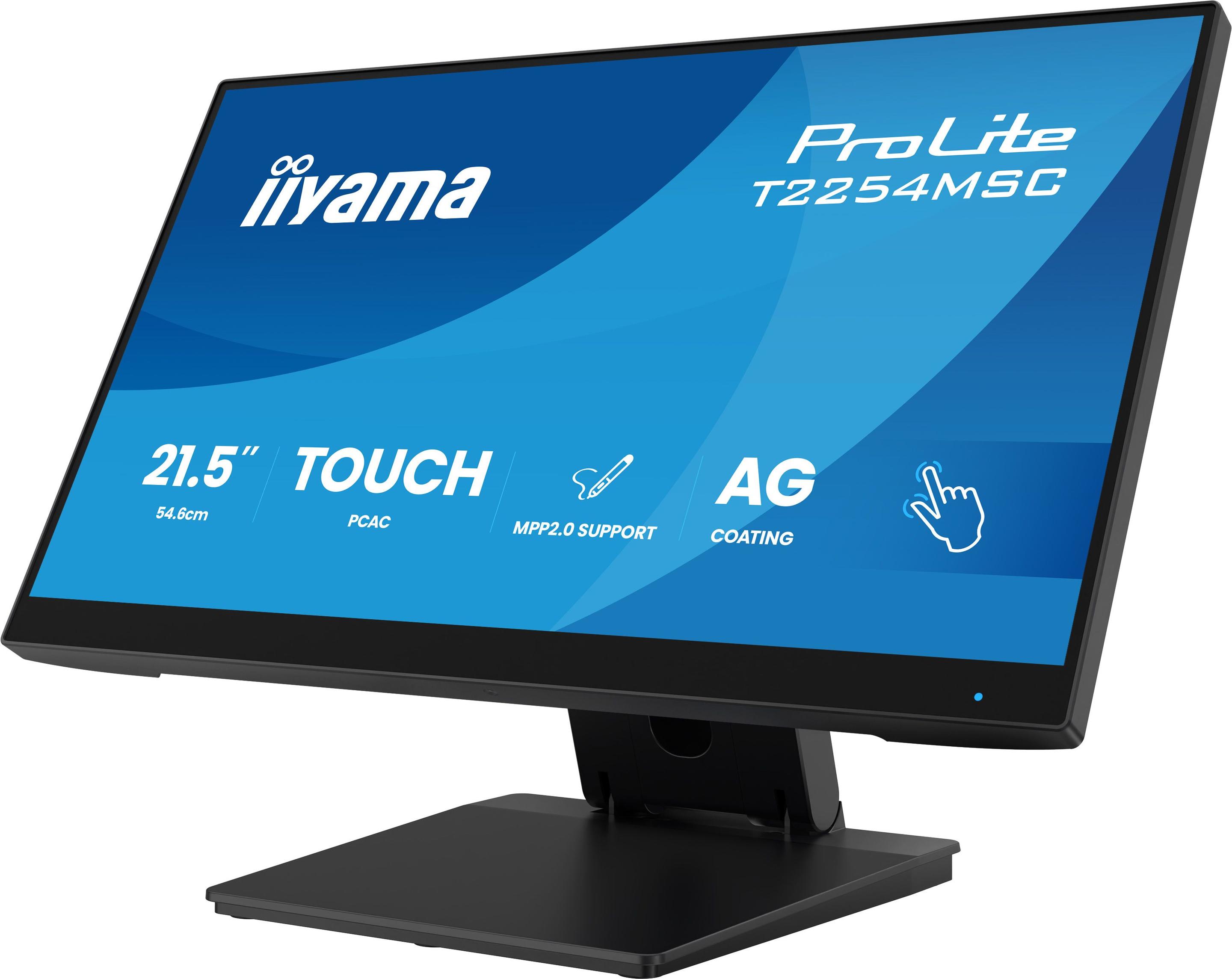 Monitor IIYAMA ProLite T2254MSC-B2AG (21,5" Full HD - IPS 100Hz - Preto) — miniatura 8