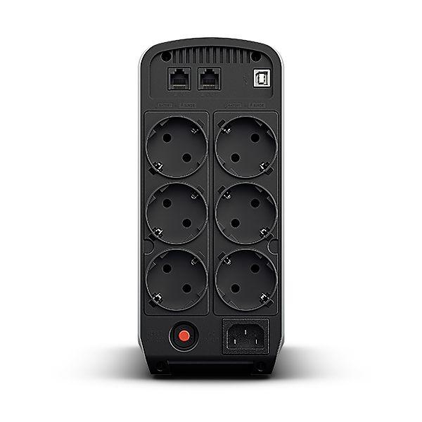 SAI Line-Interactive CYBERPOWER CP900EPFCLCD (USB - Acoplador C14 - Preto) — miniatura 3