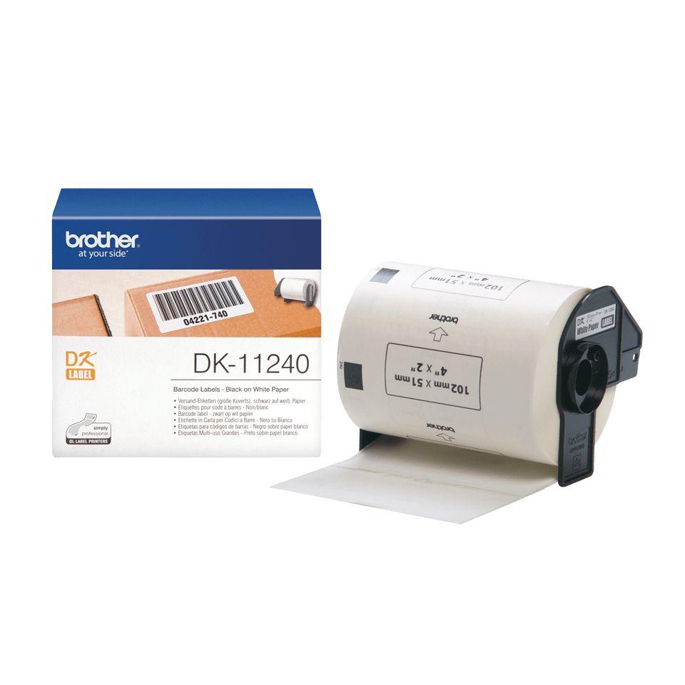 Etiquetas de Envio BROTHER DK-11240 (Branco)