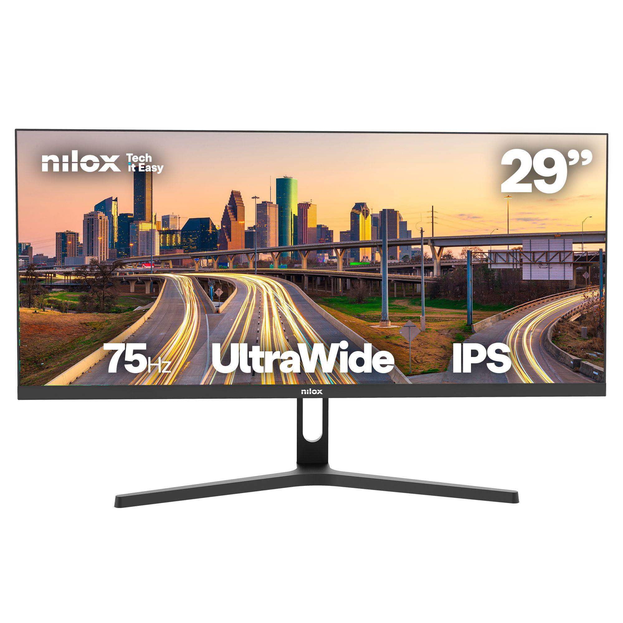 Monitor NILOX NXM29UW01 (29" - IPS - 75 Hz - Preto)