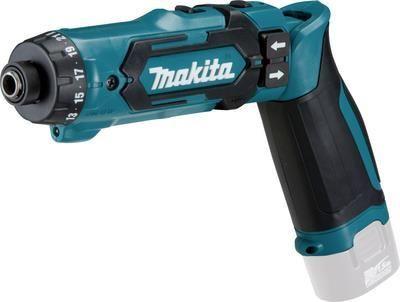 Aparafusadora/Berbequim MAKITA DF012DZ (7,2 V - Bateria - Azul/Preto)