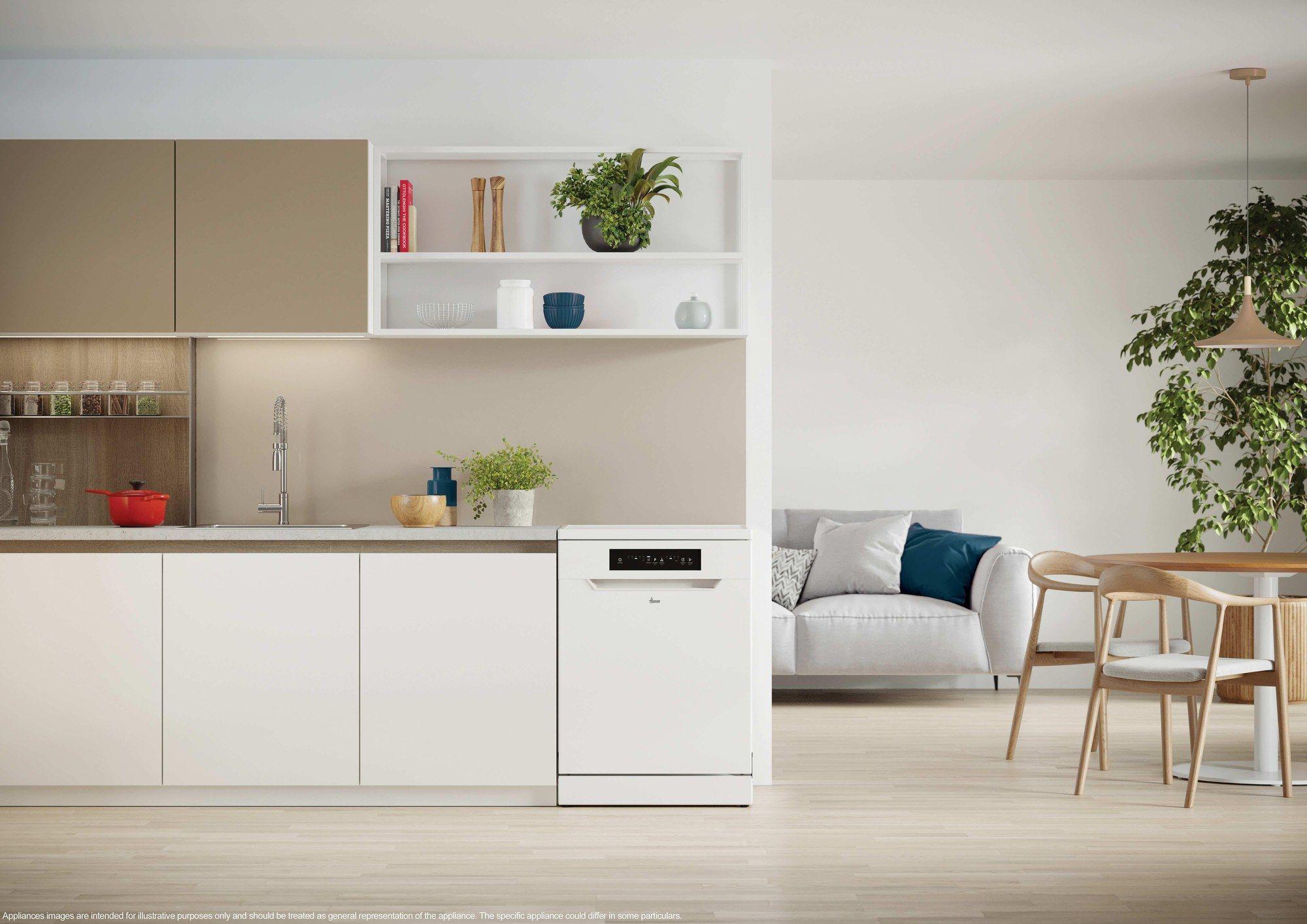 Máquina de Lavar Loiça Independente HOOVER HF3C7L0W (13 talheres - C - 10,9 l - Branco), miniatura 12