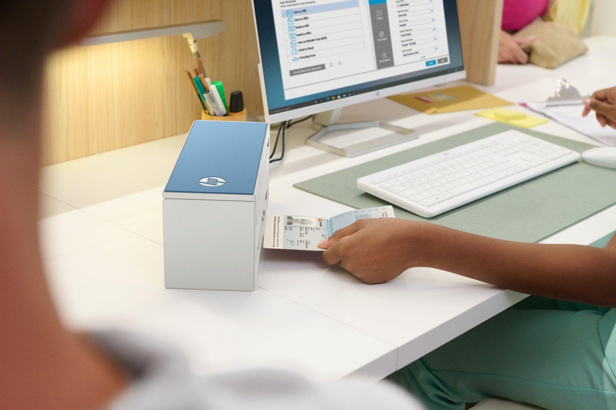Scanner HP ScanJet Pro 4200 s1 (USB - Azul e Branco) — miniatura 9