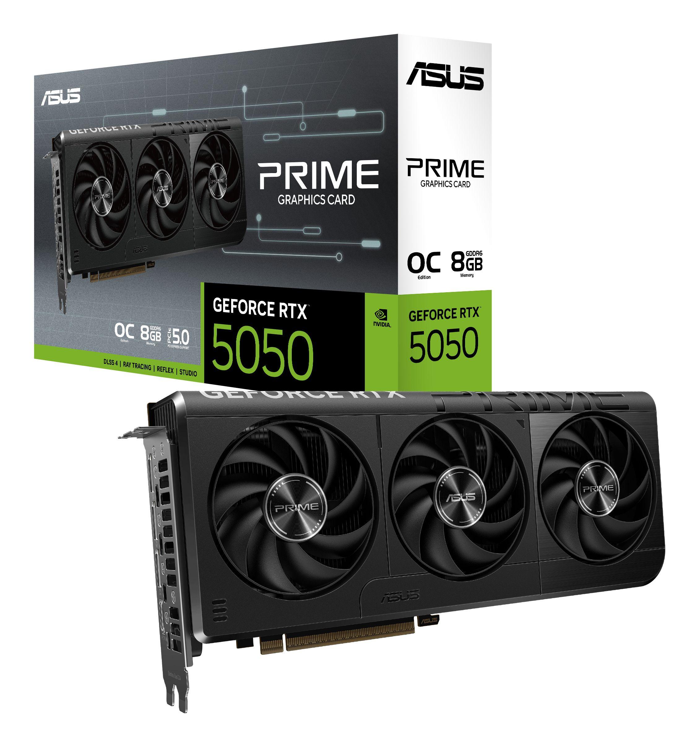 Placa Gráfica ASUS Prime RTX 5050 O8G (GeForce RTX 5050 - 20 Gbit/s - 8 GB - Preto) — miniatura 12