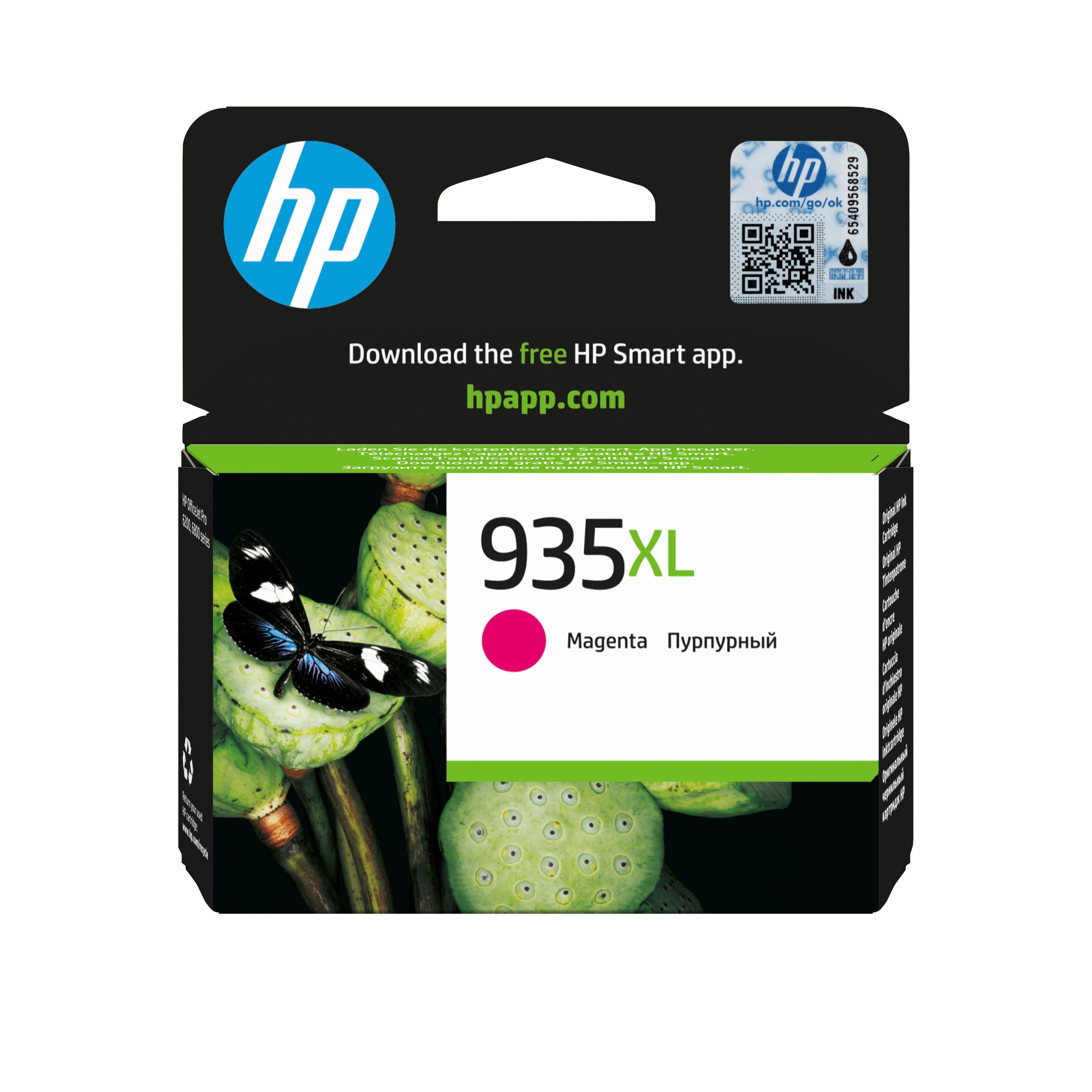 Tinteiro HP 935XL (825 páginas - Magenta)