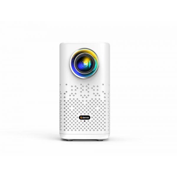 Mini Projetor DENVER PR-4700 (1143-4572 mm - 150 ANSI lumens - Lâmpada - Branco) — miniatura 4