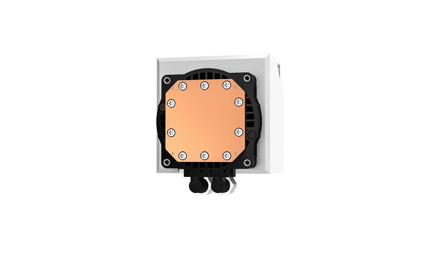 Sistema de Refrigeração Líquida para CPU DEEPCOOL LT360 (120 mm - 2400 RPM - 4-pin - Branco) — miniatura 2