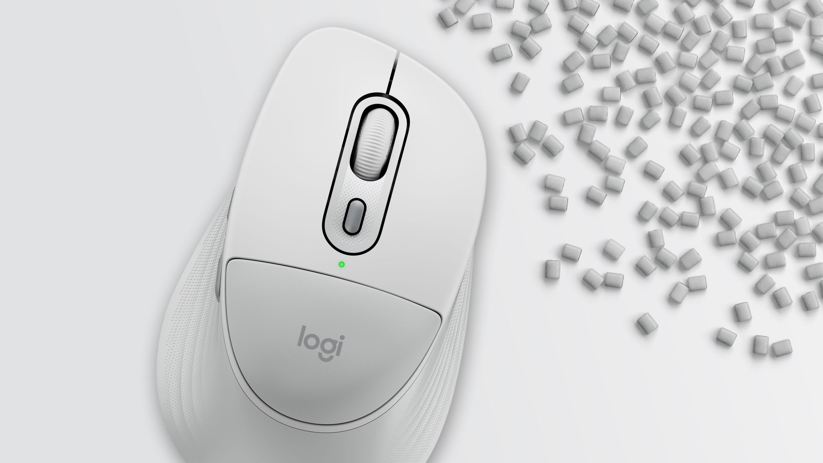 Rato LOGITECH Signature Comfort Plus M850 L (Mão direita - 4000 DPI - Ótico - Branco) — miniatura 4