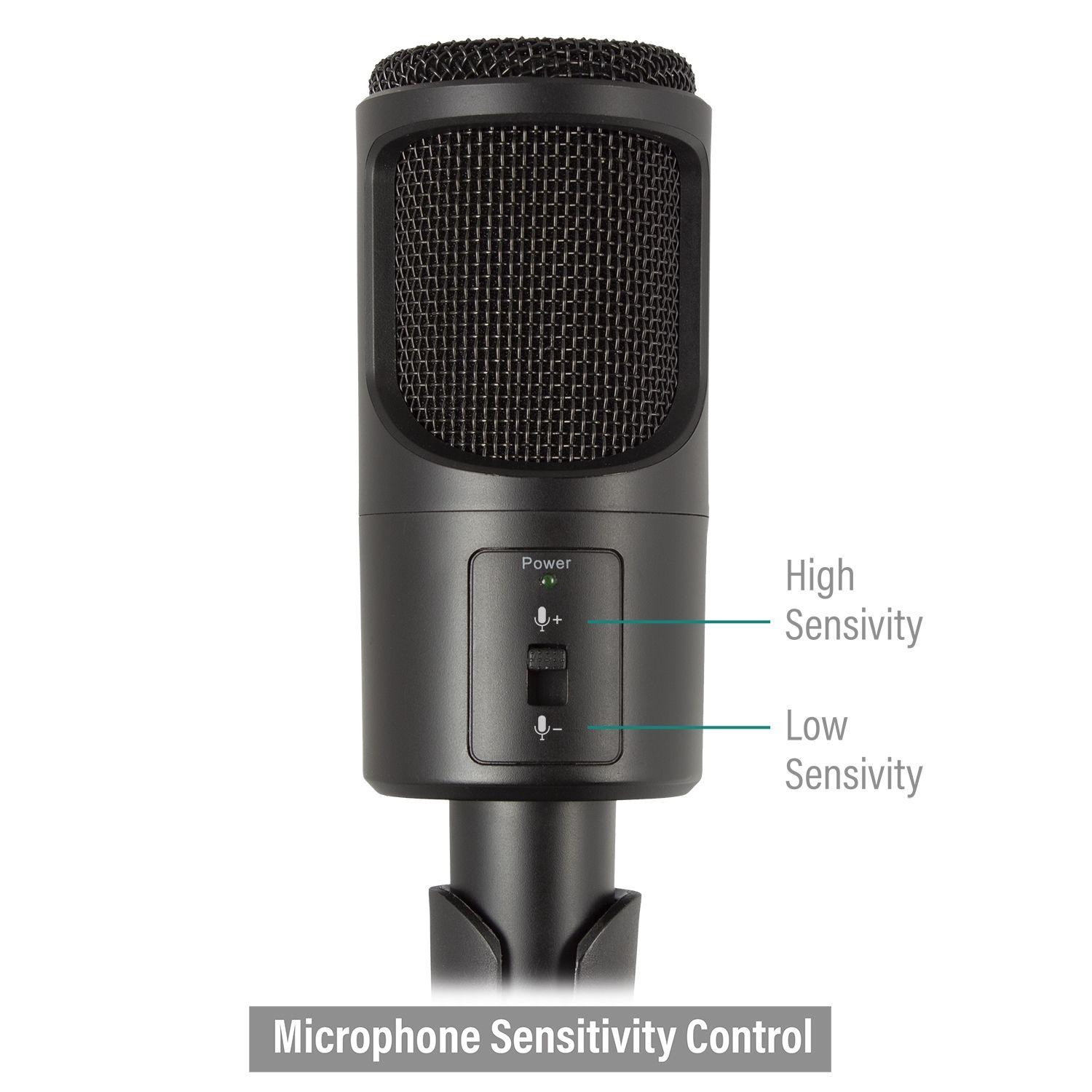 Microfone EWENT EW3552 (Microfone para PC - Com fios - 3.5 mm - Preto) — miniatura 5