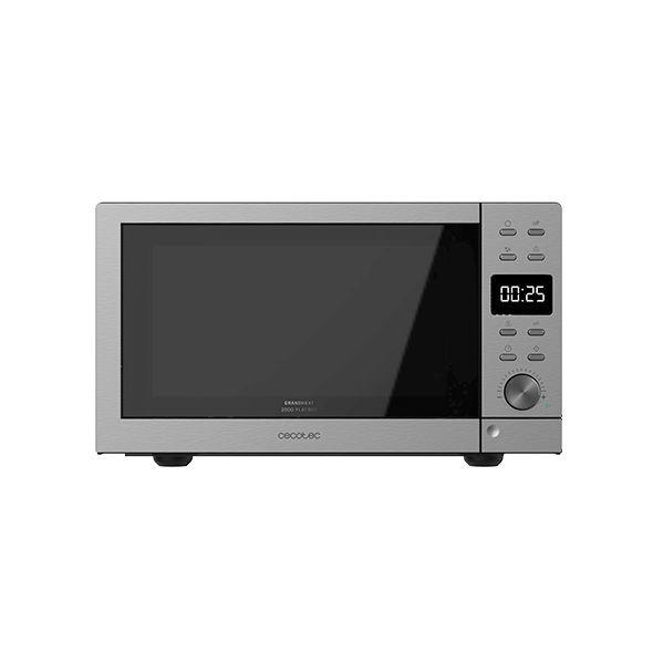 Micro-ondas Independente CECOTEC GrandHeat 2000 Flatbed Steel (700 W - 20 l - Botões e rotativo - Cinzento) — miniatura 2