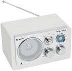Rádio Portátil DENVER TR-63W (AUX - Branco)