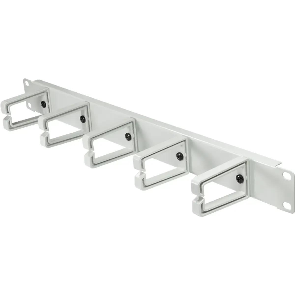 Painel Organizador de Cabos LOGILINK OR104G (19'' - 1U - Cinzento) — miniatura 2
