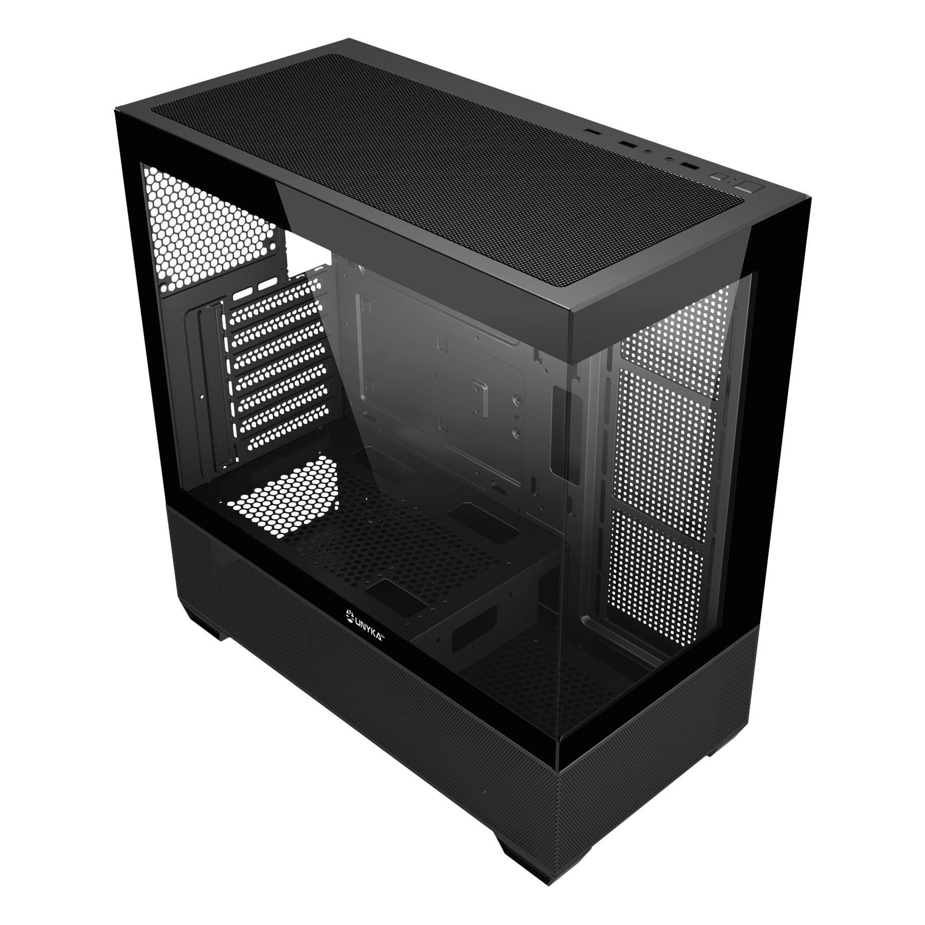 Caixa PC UNYKACH Revelat (ATX, ITX, micro ATX - Midi Tower - ATX, ITX, Micro-ATX - Preto) — miniatura 8