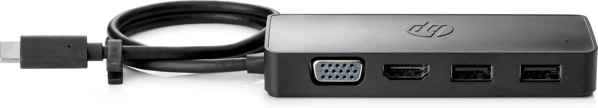 Hub USB-C HP Travel Hub G2 (Preto)