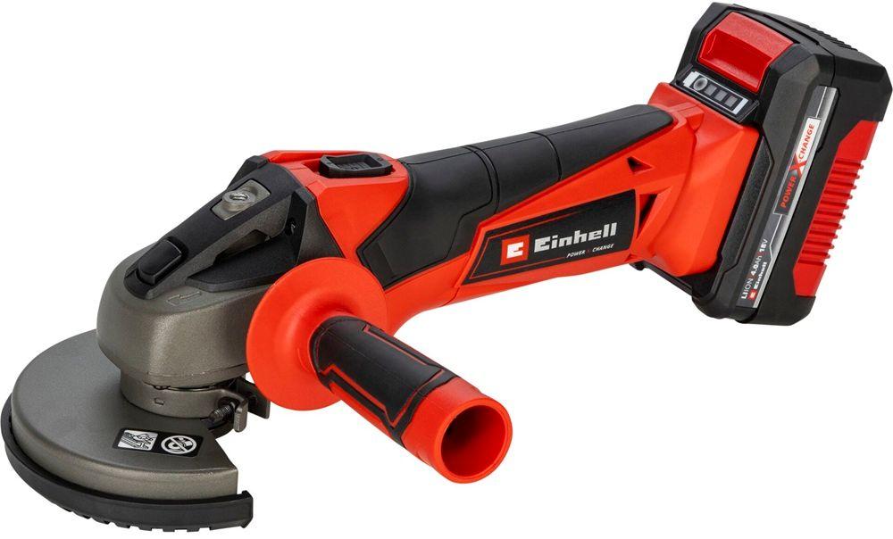 Rebarbadora Angular EINHELL TC-AG 18/115 Li Kit (Vermelho/Preto), imagem 1
