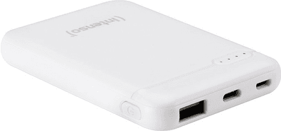 Bateria Externa INTENSO XS5000 (5000 mAh - Micro-USB + USB Tipo-C - Branco)