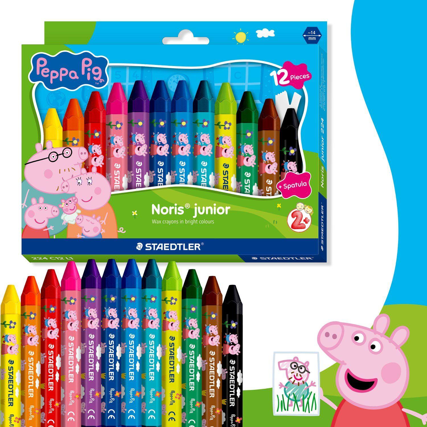 Lápis de Cera STAEDTLER 224 C12 L1 (12 Cores)