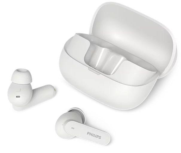 Auscultadores PHILIPS TAT3000WT/00 (8 h - Branco)