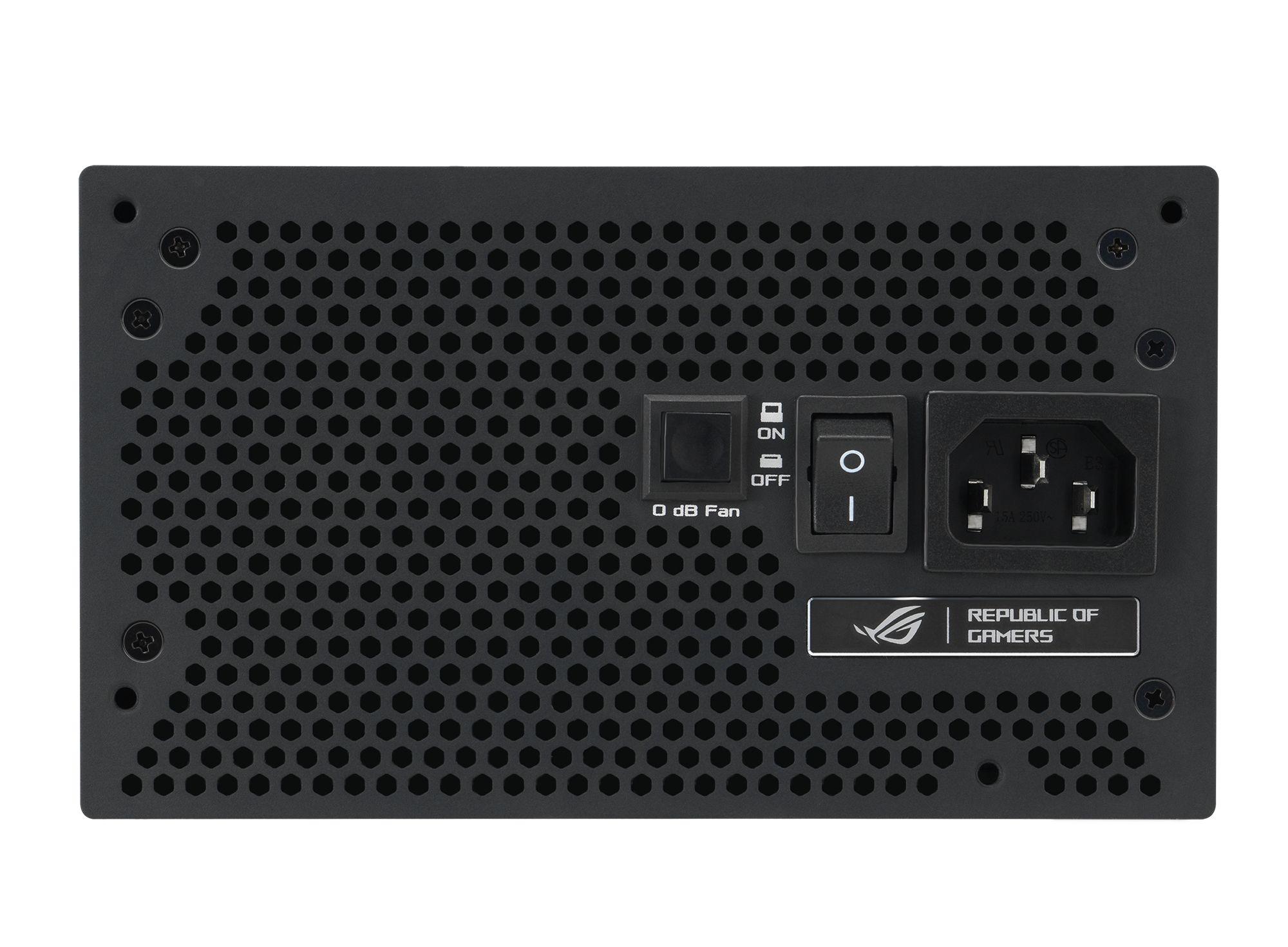Fonte de Alimentação ASUS ROG Strix 1000G Aura Edition (ATX - 80 PLUS Gold - Totalmente modular - Preto), miniatura 4