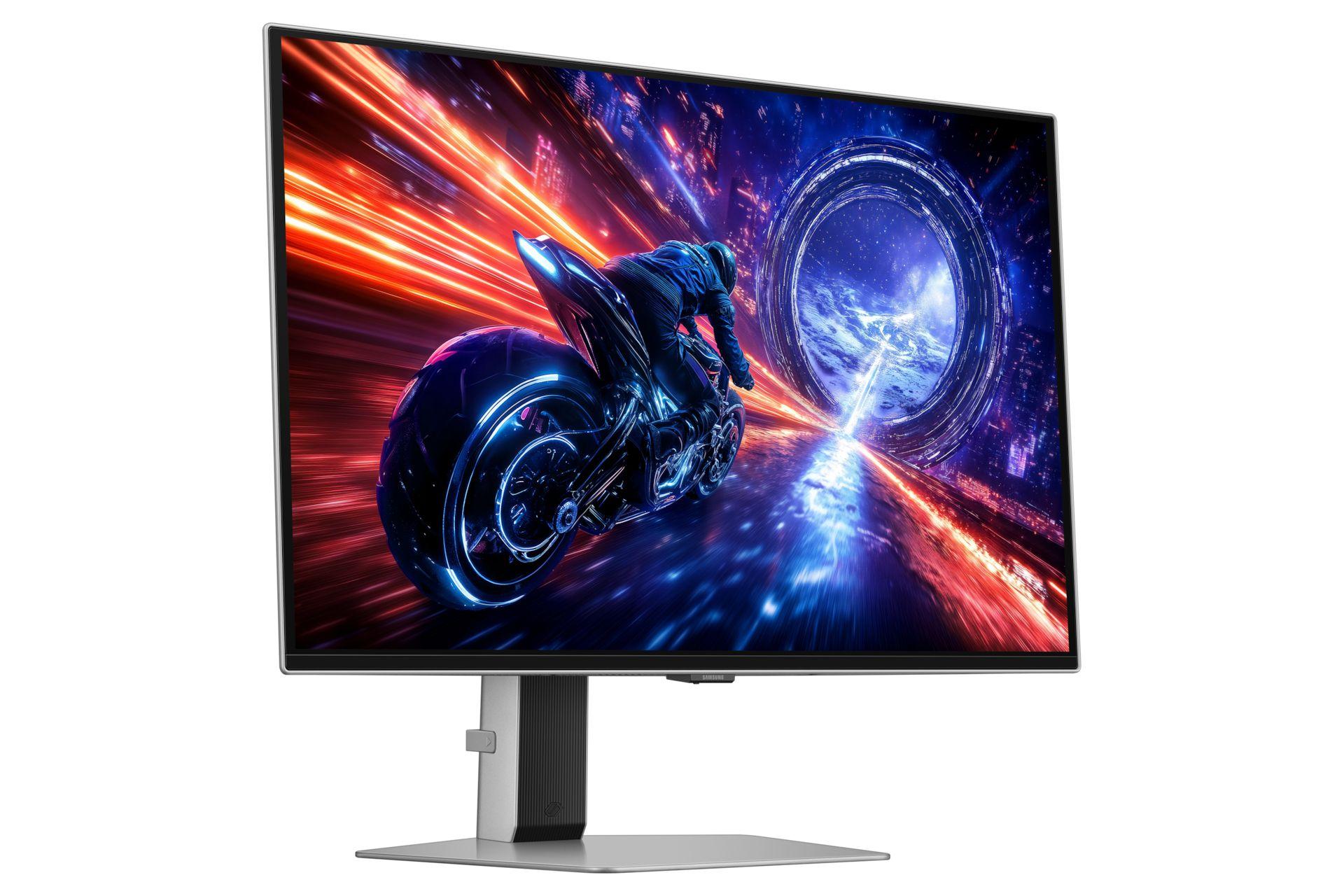 Monitor SAMSUNG Odyssey OLED G6 G60SF LS27FG604SUXEN (27" - OLED - 500 Hz - Prateado) — miniatura 4