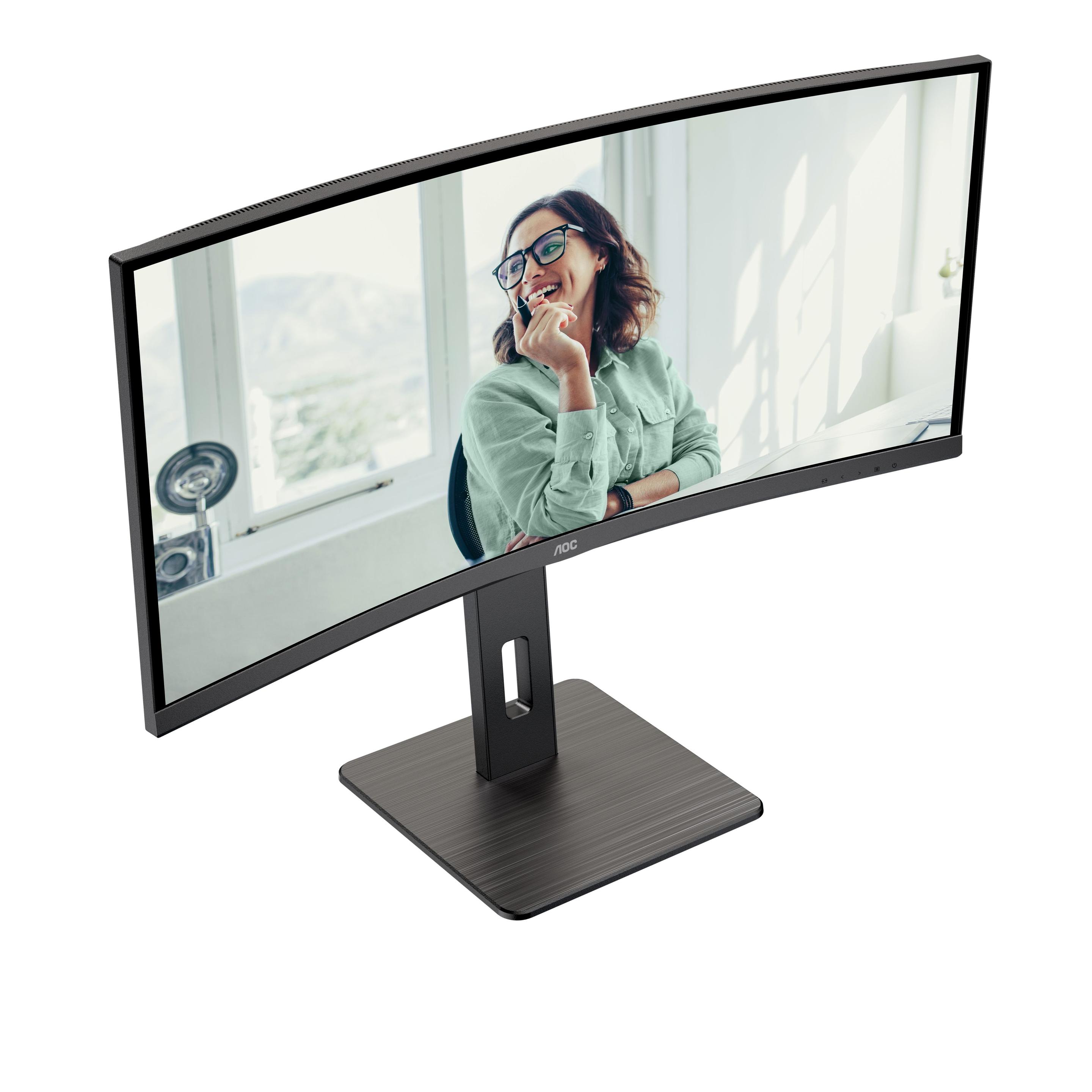 Monitor AOC CU34P3CV (34" - VA - 100 Hz - Preto) — miniatura 5