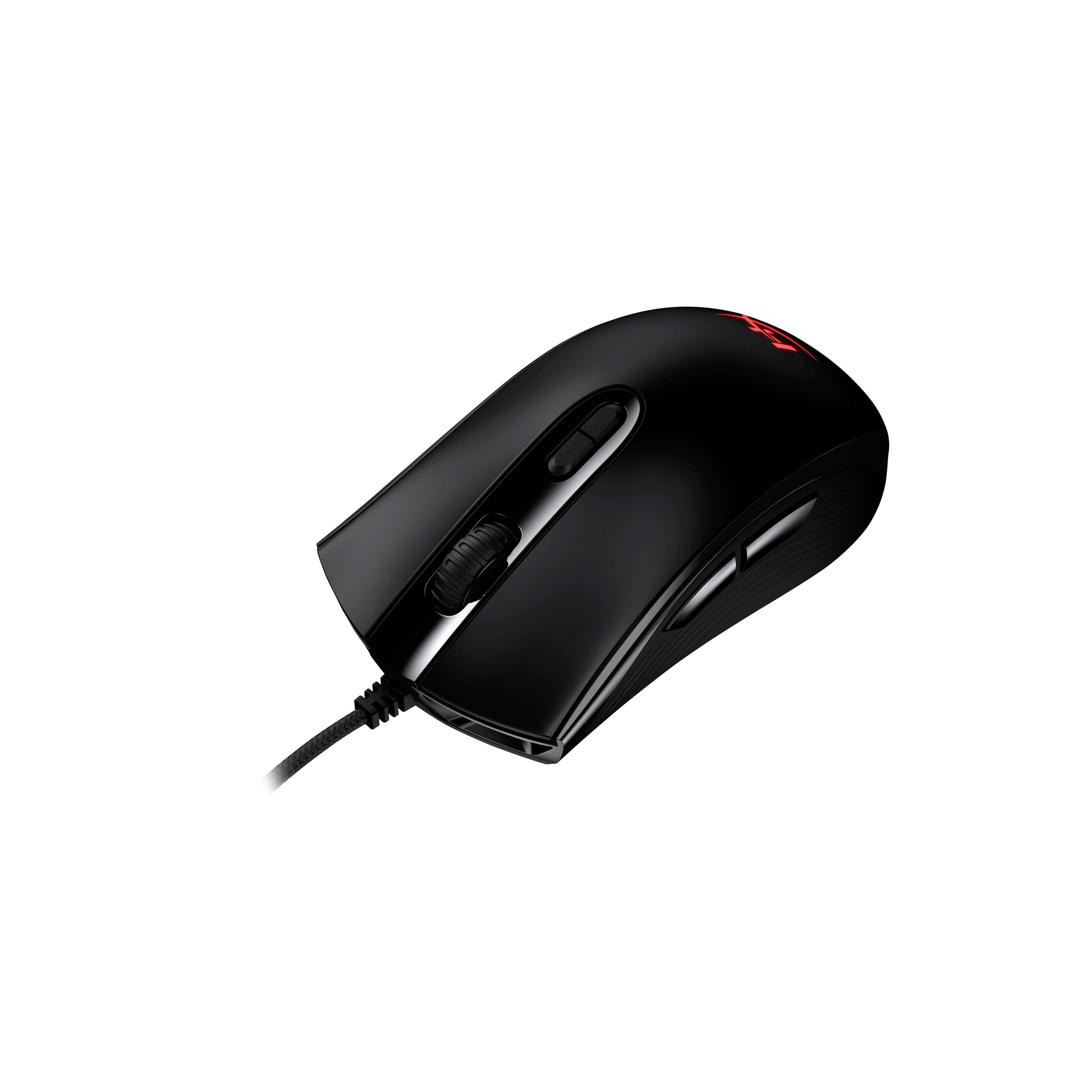 Rato HYPERX Pulsefire Core (Ambidestro - 6200 DPI - Ótico - Preto) — miniatura 2