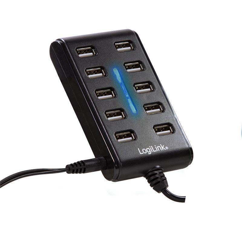 Hub USB LOGILINK UA0125 (90 cm - USB 2.0 - USB 2.0 Type-A - Preto), miniatura 5