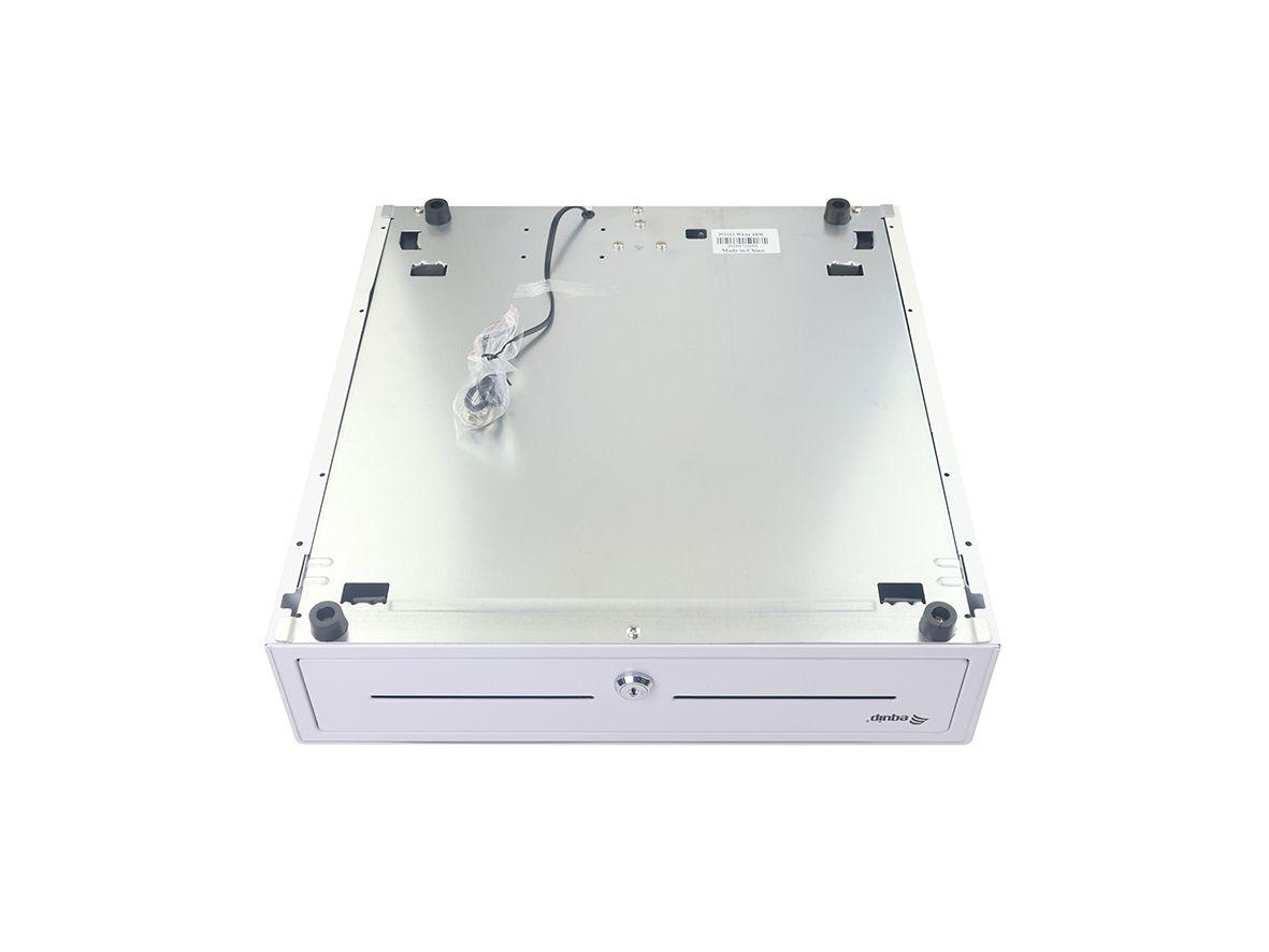 Gaveta de Dinheiro EQUIP 351011 (12V - RJ11 - 4 Notas/8 Moedas - Branco) — miniatura 7