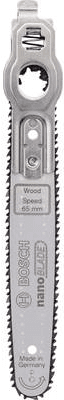 Lâmina de Serra de Vaivém BOSCH nanoBLADE Wood Speed 65 (Aço - Aço inoxidável)