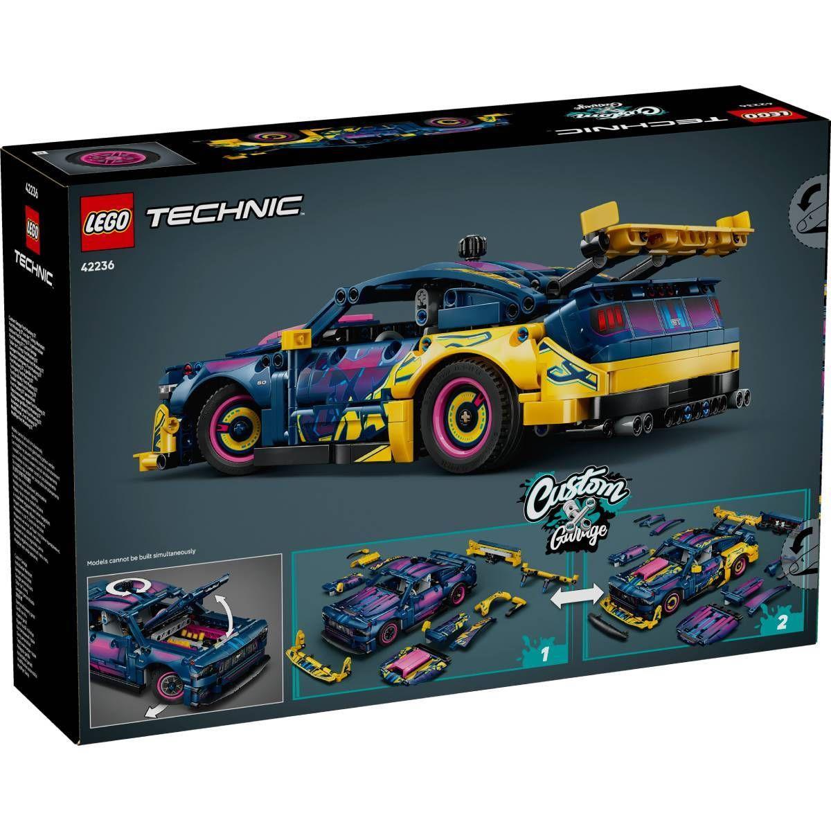 LEGO 42236 Technic Carro de Garagem Personalizada Ford Mustang GT (10+ anos - 973 peças) — miniatura 4