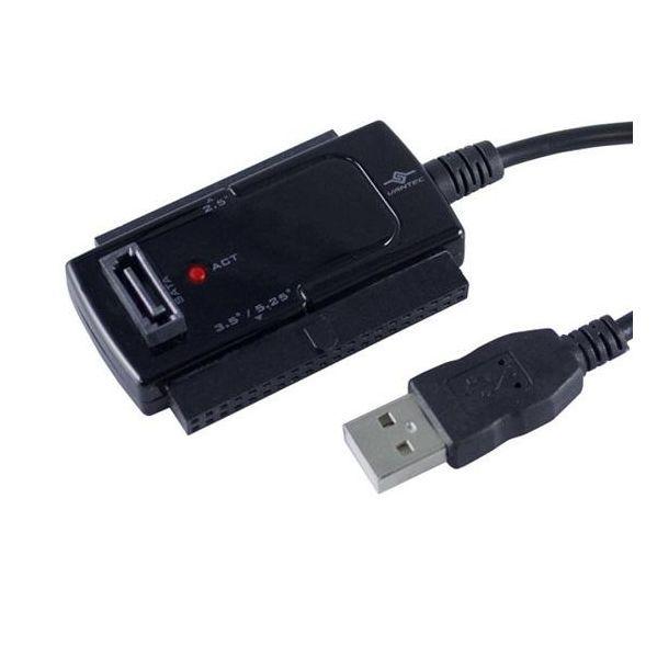 Adaptador USB para IDE/SATA GEMBIRD AUSI01 (PATA/SATA - HDD e SSD - Preto), miniatura 5