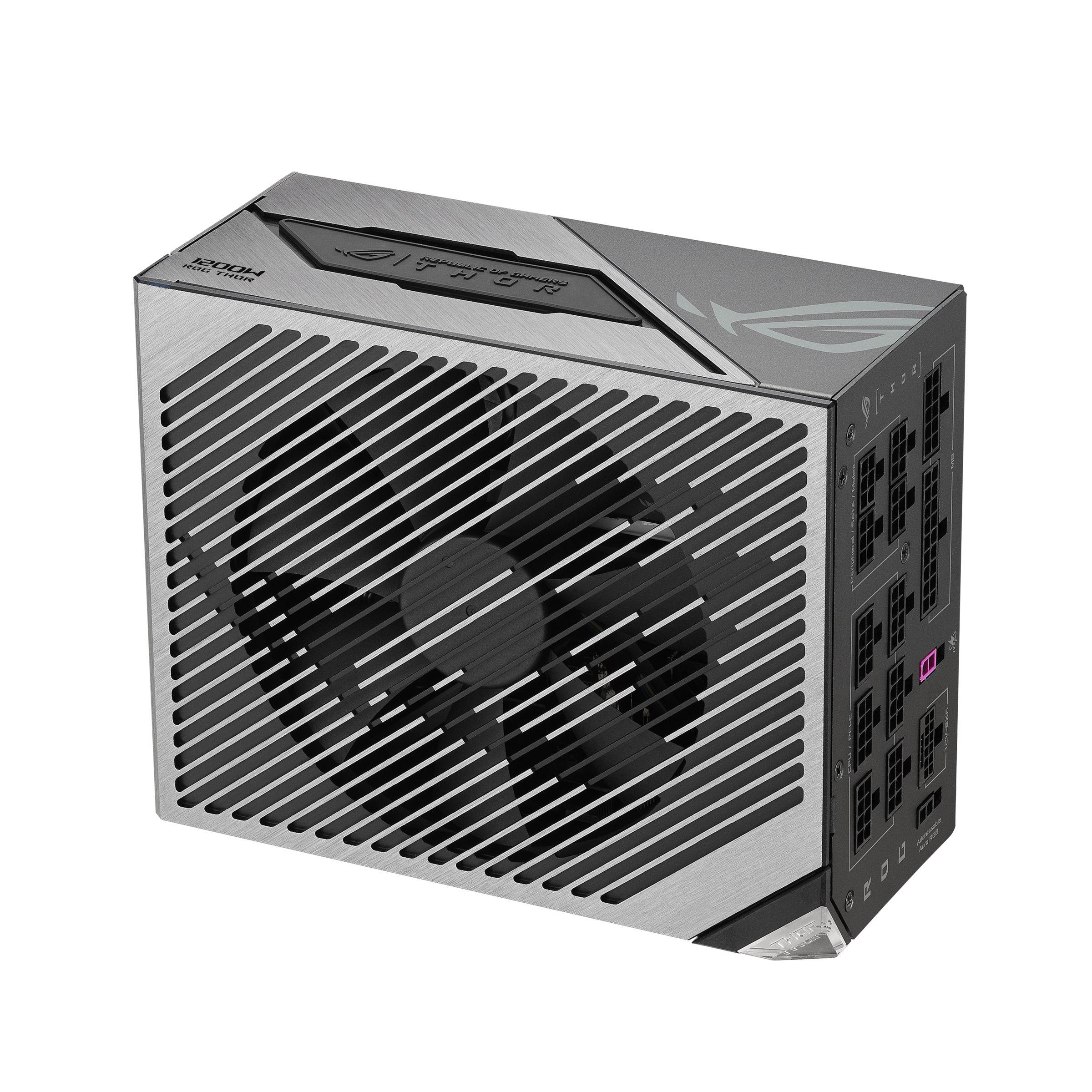 Fonte de Alimentação ASUS ROG THOR 1200P3 GAMING (ATX - 1200 W - 80 Plus Platinum - Preto), miniatura 4