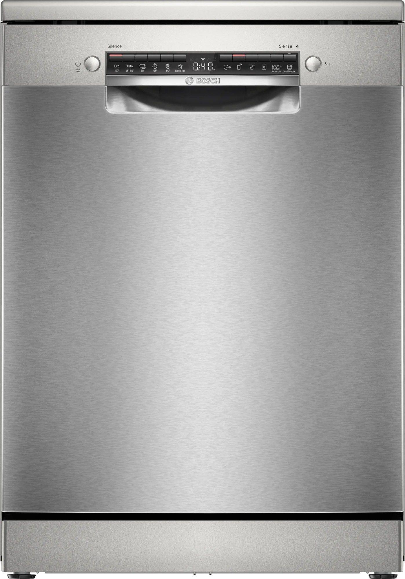 Máquina de Lavar Loiça Independente BOSCH SMS4HVI21E (14 talheres - C - 9 l - Inox)