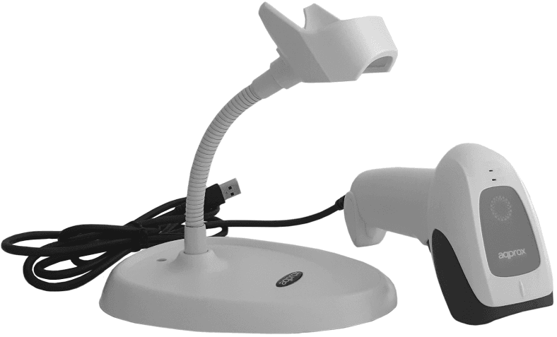 Leitor de Códigos de Barras APPROX POS AppLS11ASWH (USB - Com fios - Branco) — miniatura 4
