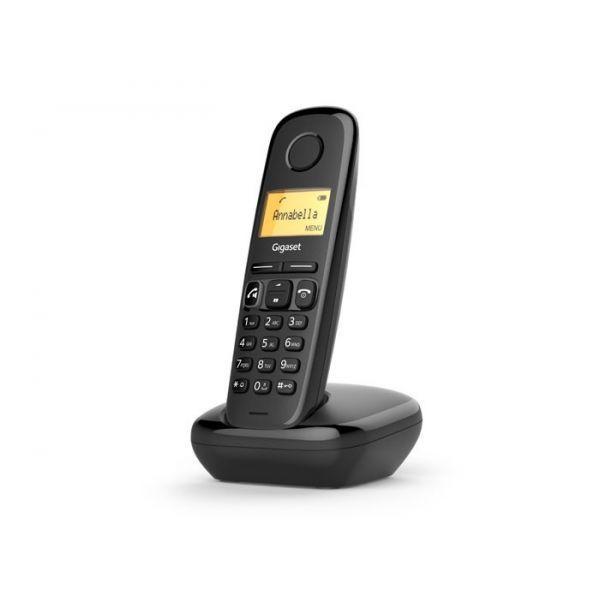 Telefone Fixo Sem Fios GIGASET A270 A (Preto) — miniatura 3