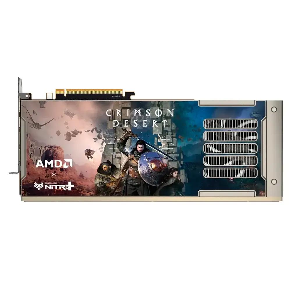 Placa Gráfica SAPPHIRE RX 9070 XT NITRO+ Crimson (Radeon RX 9070 XT - 16 GB - GDDR6 - Púrpura), miniatura 4