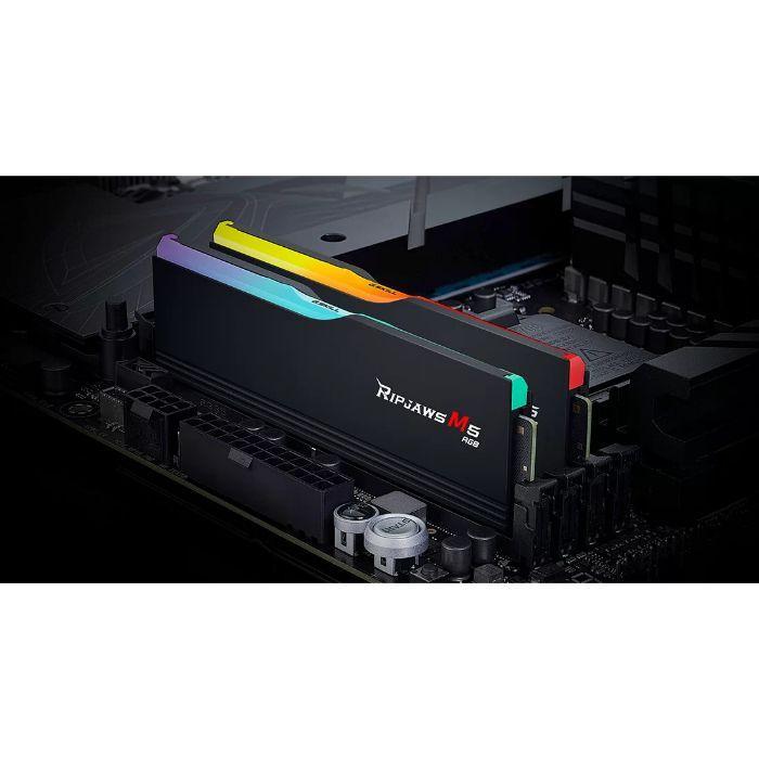Memória RAM G.SKILL Ripjaws M5 RGB F5-6000J3040G32GX2-RM5RK (6000 MHz - 64 GB - DIMM), miniatura 3