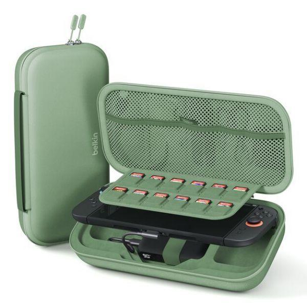 Estojo de Carregamento com Bateria Externa BELKIN ENA001HQSE-V2 (Nintendo Switch - USB-C - Verde), miniatura 2