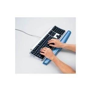 Apoio de Pulsos para Teclado FELLOWES Crystal (Azul) — miniatura 4