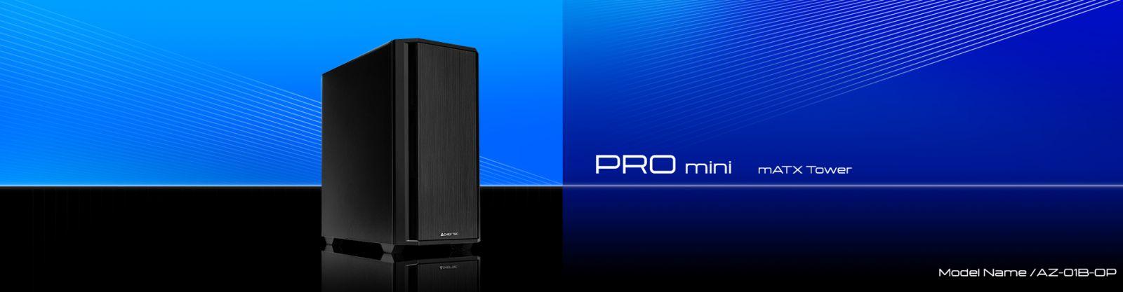 Caixa de Computador CHIEFTEC PRO MINI AZ-01B-OP (Micro ATX, Mini-ITX, uATX - Mini Tower - 16,5 cm - Preto) — miniatura 12