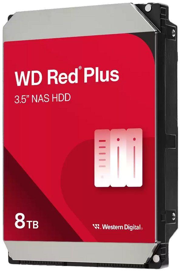 Disco Rígido Interno WESTERN DIGITAL Red Plus WD80EFPX (8 TB - SATA 6 Gb/s - 5640 RPM) — miniatura 4