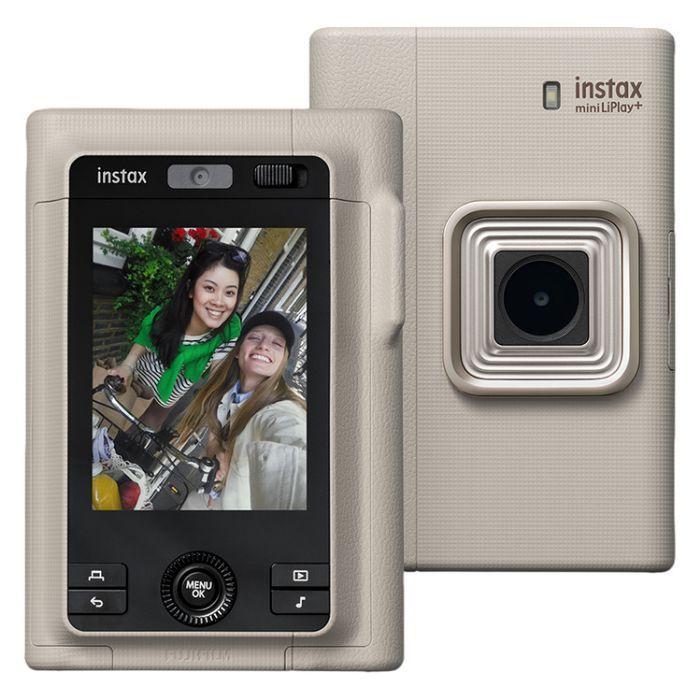 Câmara Instantânea FUJI Instax mini LiPlay+ (920 000 pontos - USB - Bege)