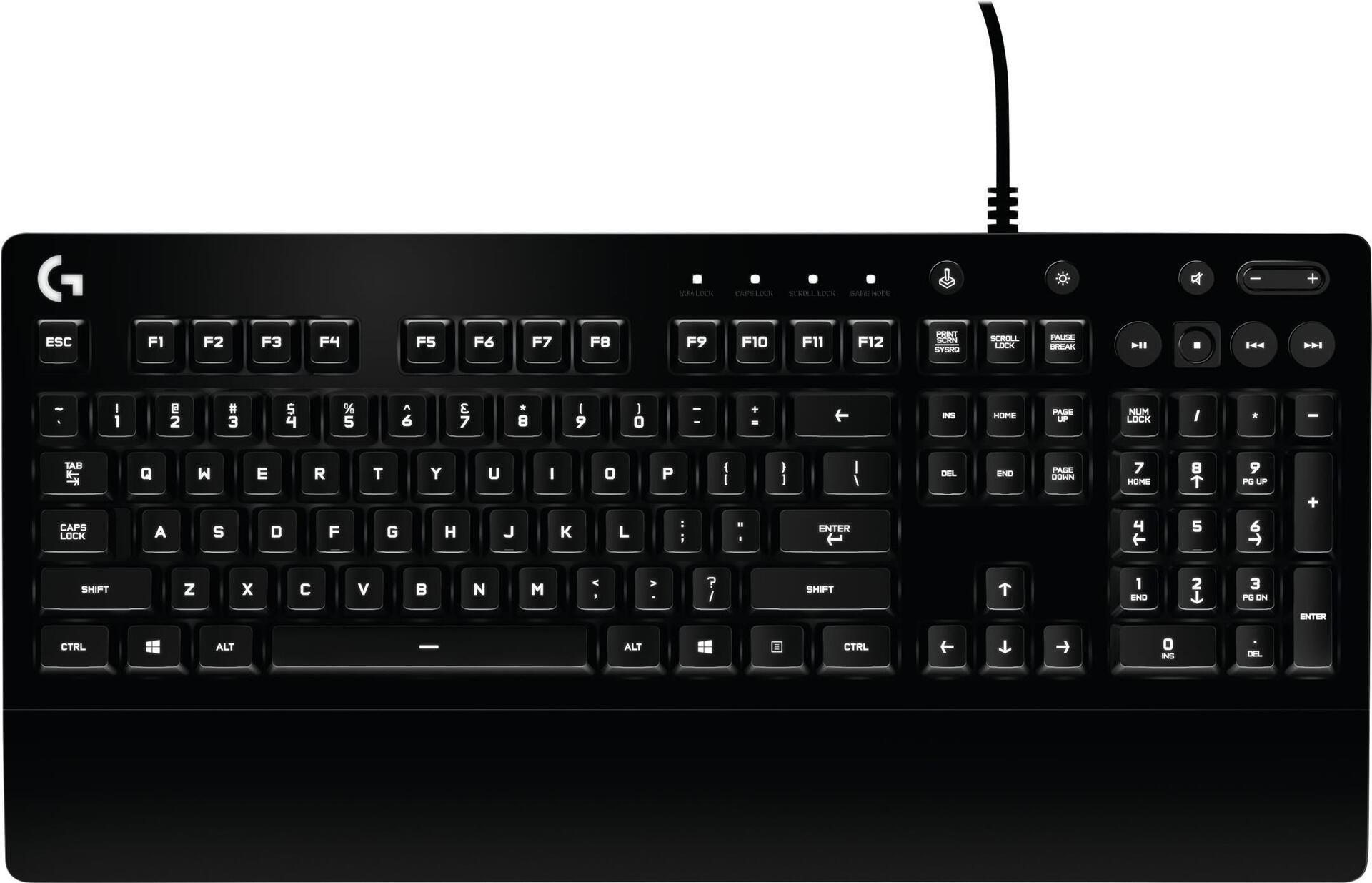 Teclado LOGITECH Prodigy G213 (Italiano - Membrana Mech-Dome - Tamanho completo - Preto)