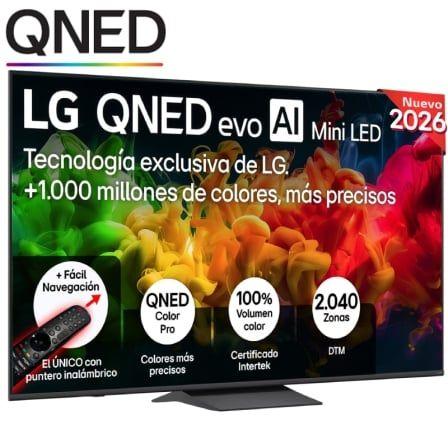 Televisão LG TV 75QNED8EB3A (75" - QNED MiniLED - 4K Ultra HD - Preto) — miniatura 3