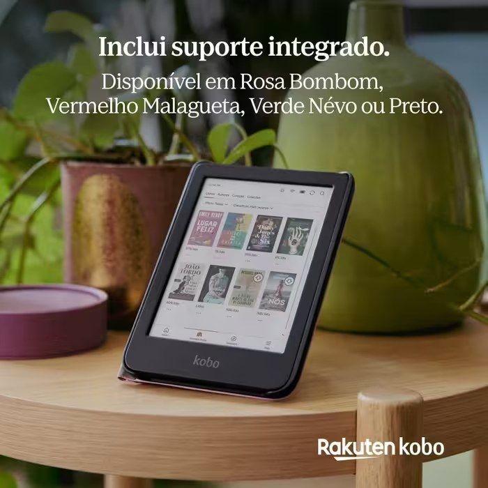 Capa Fólio KOBO SleepCover Clara BW/Colour (6" - Preto) — miniatura 5