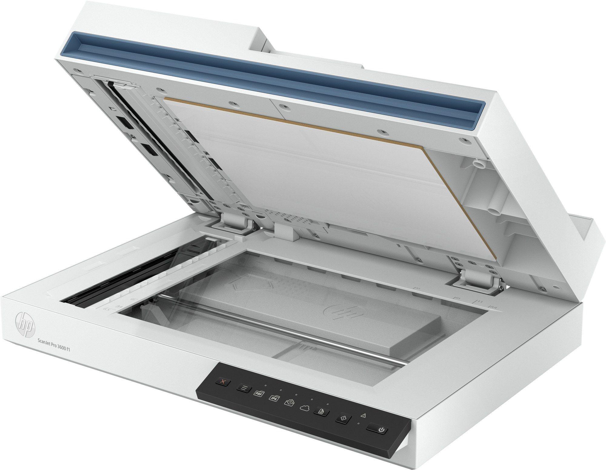 Scanner HP Scanjet Pro 3600 f1 (3.2 Gen 1 - USB 3.2 Gen 1 - Branco), miniatura 8